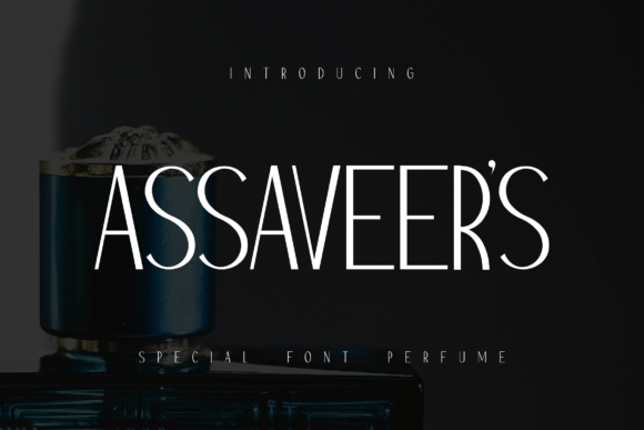 Assaveers Font for Modern Maker Branding