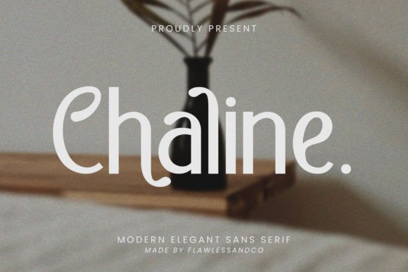 Chaline: A Modern Elegant Sans Serif Typeface