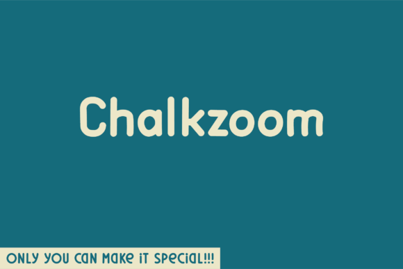 Chalkzoom Font for Professional Branding