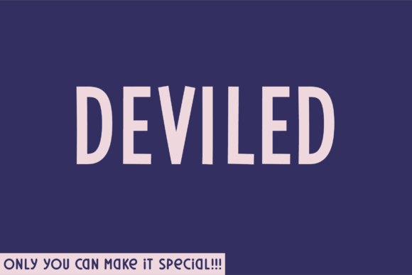 Deviled Font Review: A Natural Sans Serif for Bold Branding