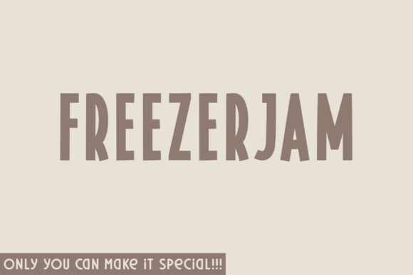 Freezerjam Font Review: A Unique Sans Serif for Designers
