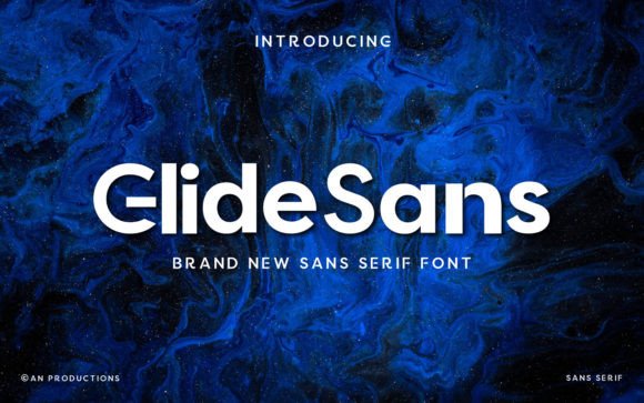 Glide Sans Typeface for Bold Campaigns