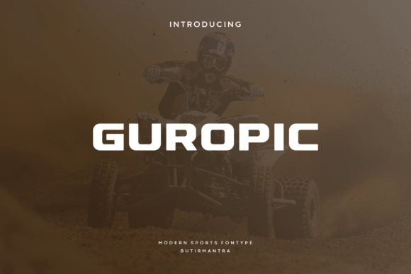 Guropic: The Bold Sans Serif Font for Makers