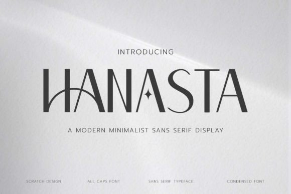 Hanasta: The Modern Sans Serif Typeface for Web Design