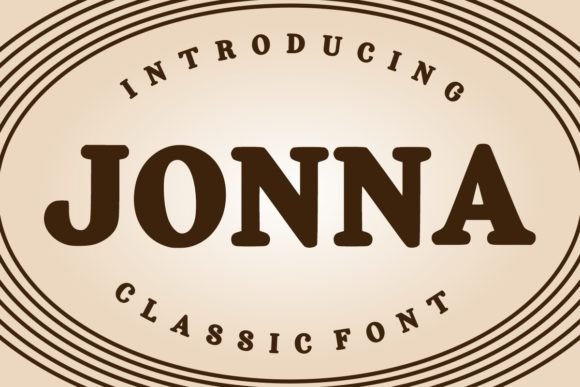 Jonna: A Vintage Sans Serif Typeface for Modern Brands