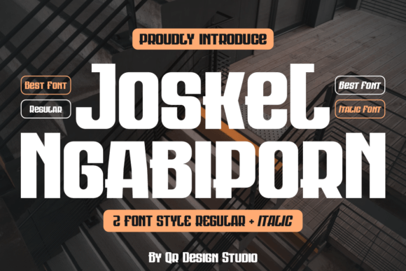 Joskel Ngabiporn Typeface for Modern Branding