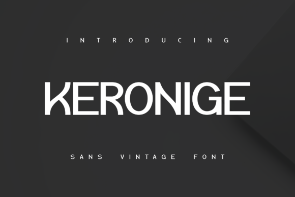 Keronige Font: Elevate Your Handmade Branding