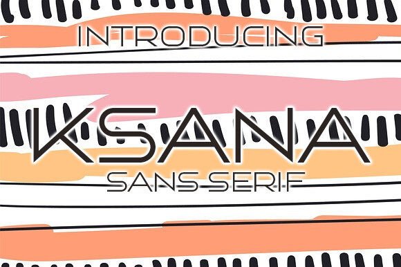 Ksana: A Modern Sans Serif Font for Branding