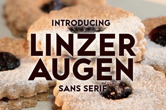 Linzer Augen: The Bold Typeface for Impactful Campaigns