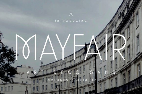 Mayfair: A Modern Sans Serif Typeface for Elegant Editorial Design