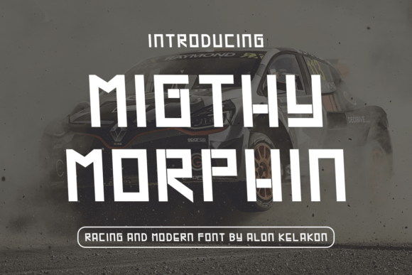 Migthy Morphin: A Bold Typeface for Modern Brands