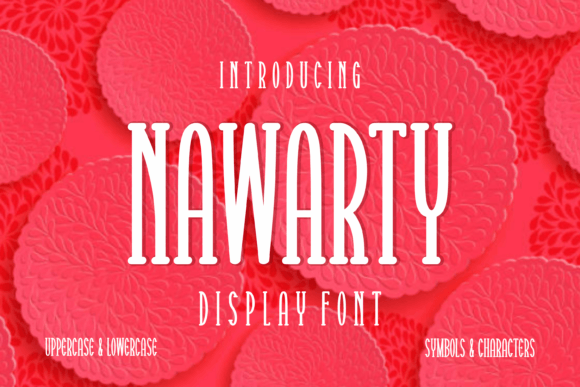 Nawarty: Bold Sans Serif Font for Web Design