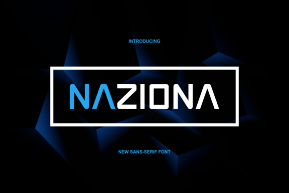Naziona: The Futuristic Typeface for Modern Campaigns