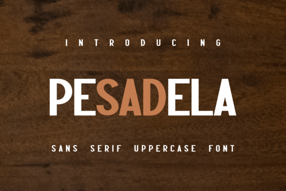 Pesadela: A Modern Sans Serif Typeface for Bold Branding
