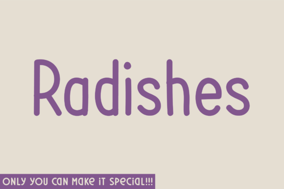 Radishes: A Modern Sans Serif Font for Campaigns