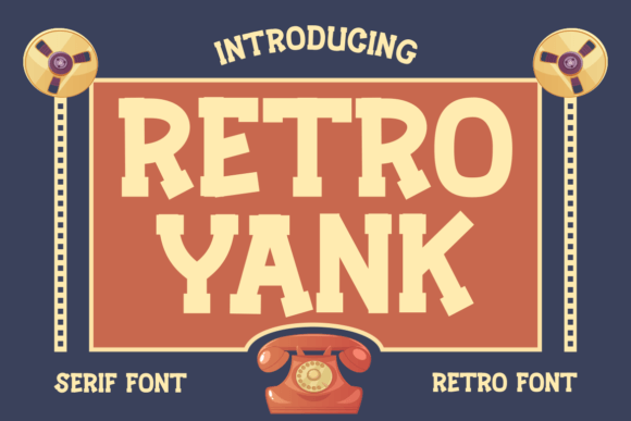 Retro Yank Font for Bold Business Branding