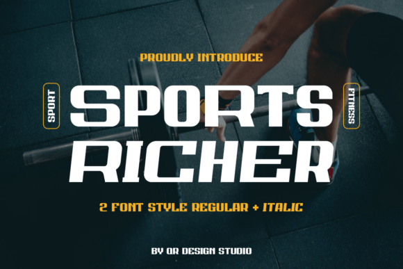 Sports Richer Font: Bold Type for Campaigns