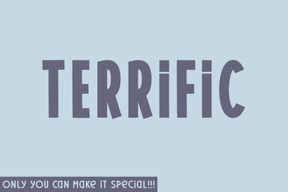 Terrific Font: Elevate Your Campaign Visuals