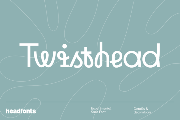 Twisthead Typeface for Modern Web Design
